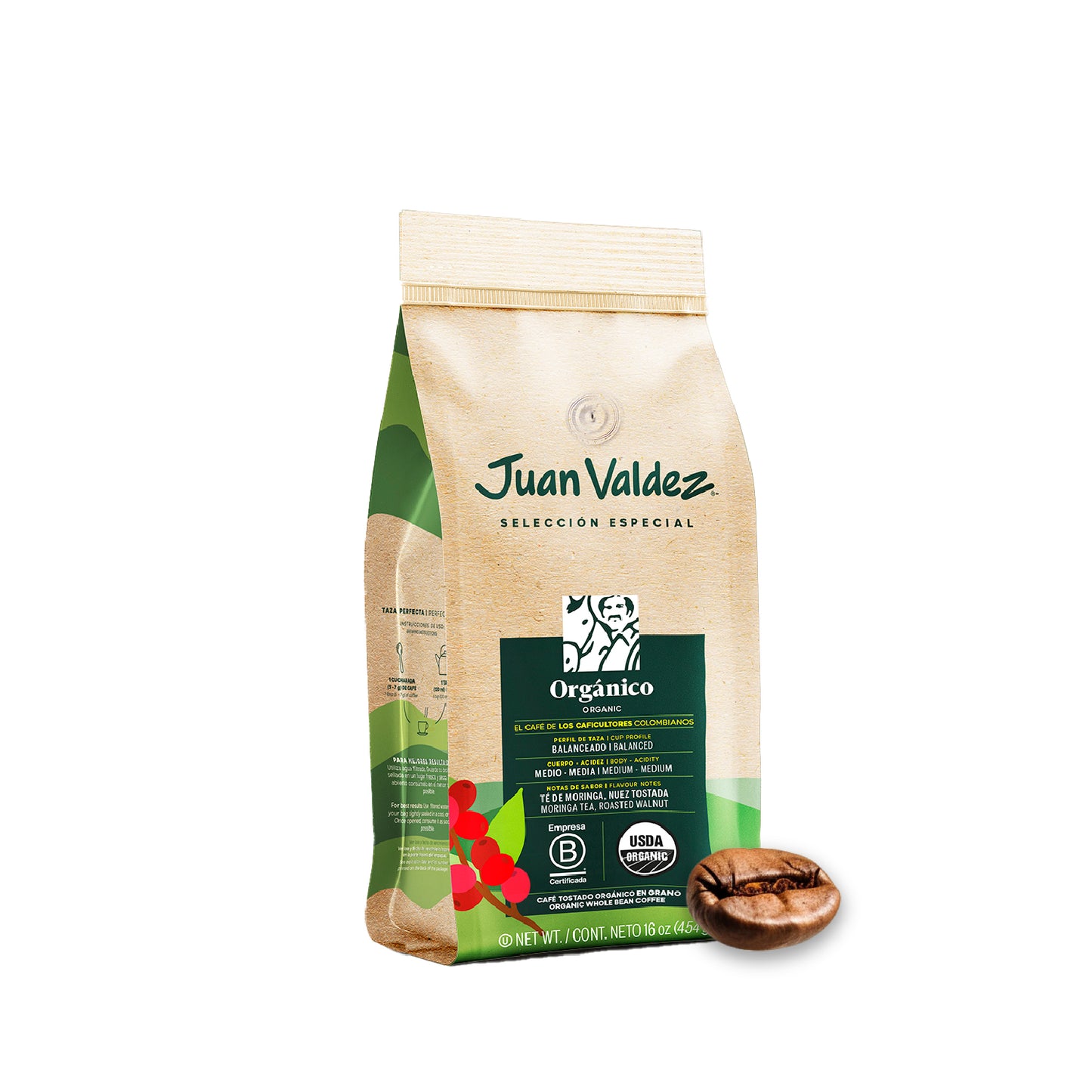 Café Orgánico 454 g - Juan Valdez Café