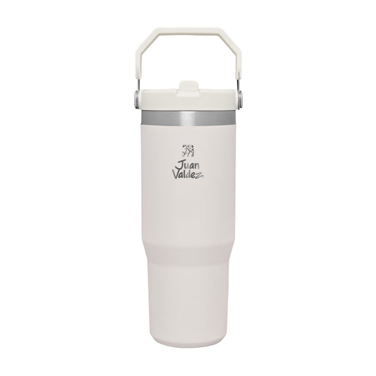 Botella Térmica Stanley Flip Straw Rose 30oz - Juan Valdez Café