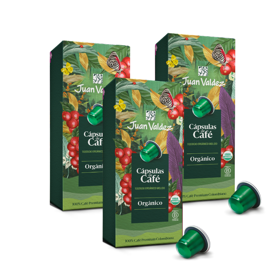 Pack 3 Cápsulas Espresso Organico