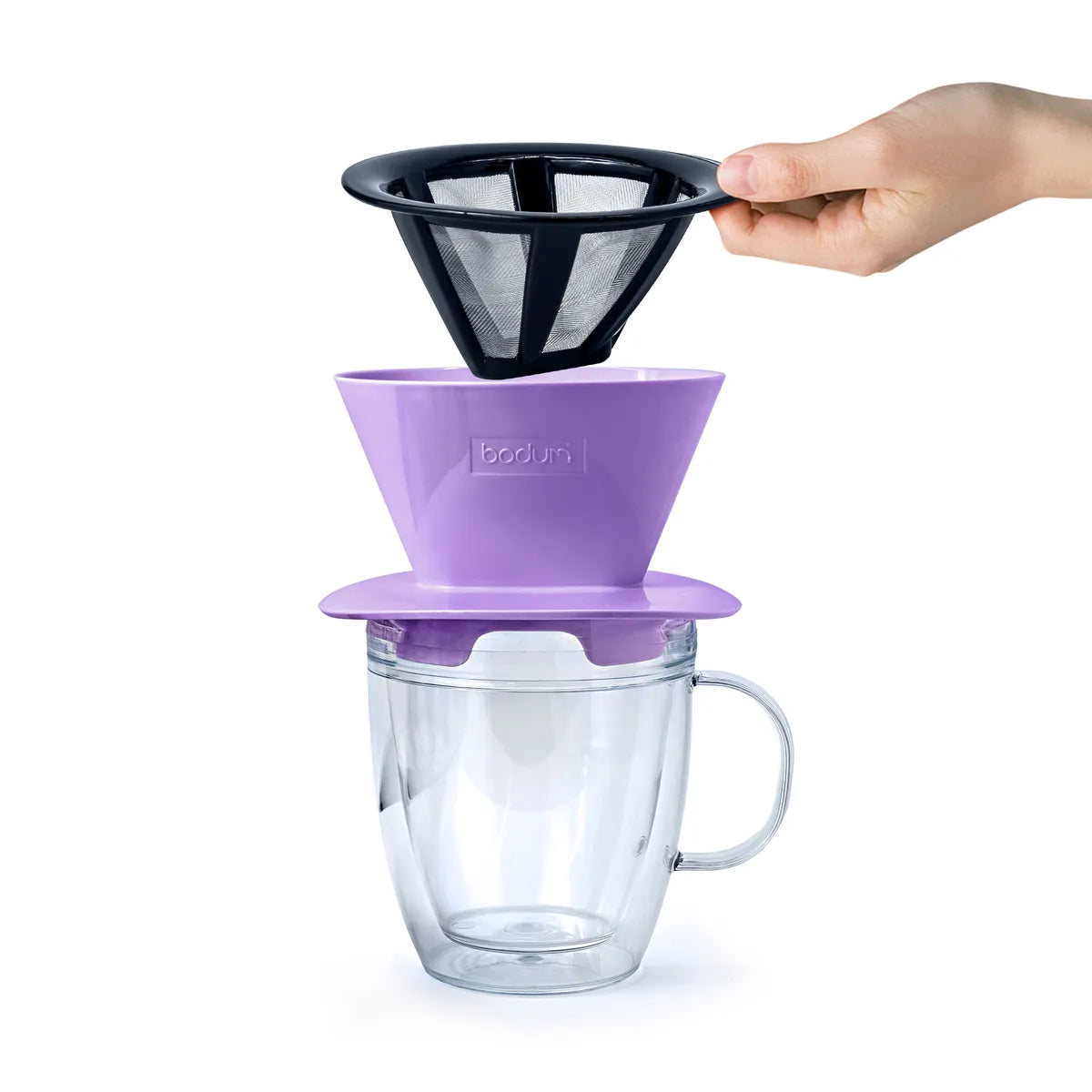 Pour Over Bodum Lila - Juan Valdez Café