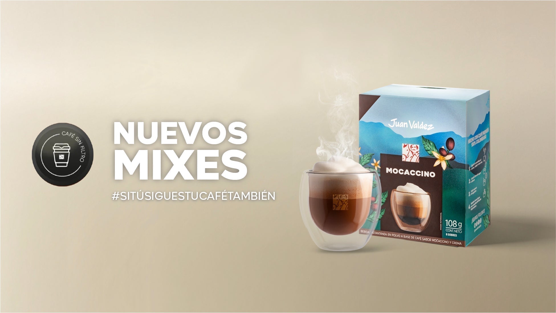 El café que va contigo: conoce los nuevos Mixes Juan Valdez