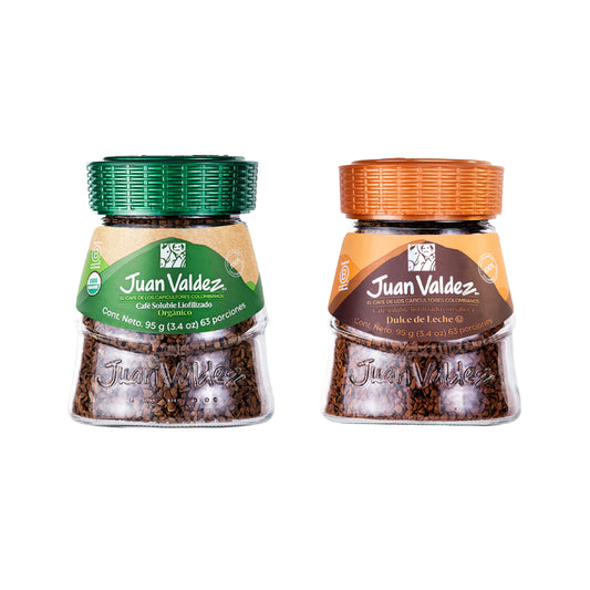 Pack Liofilizado Orgánico 95g + Liofilizado Dulce de Leche 95g
