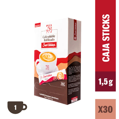 Sticks Café Liofilizado Tradicional x30