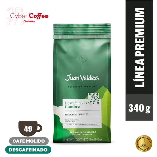 Café Cumbre Descafeinado 340 g (Molido)