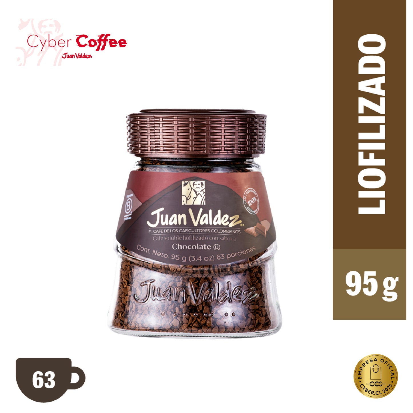 Café Liofilizado Chocolate 95 g