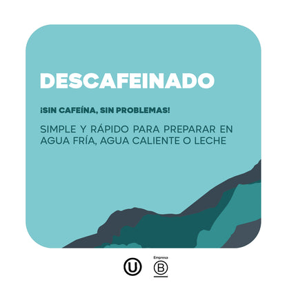 Café Liofilizado Tradicional Descafeinado 95 g