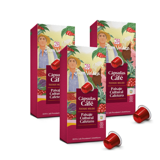 Pack 3 Cápsulas Espresso Paisaje Cultural